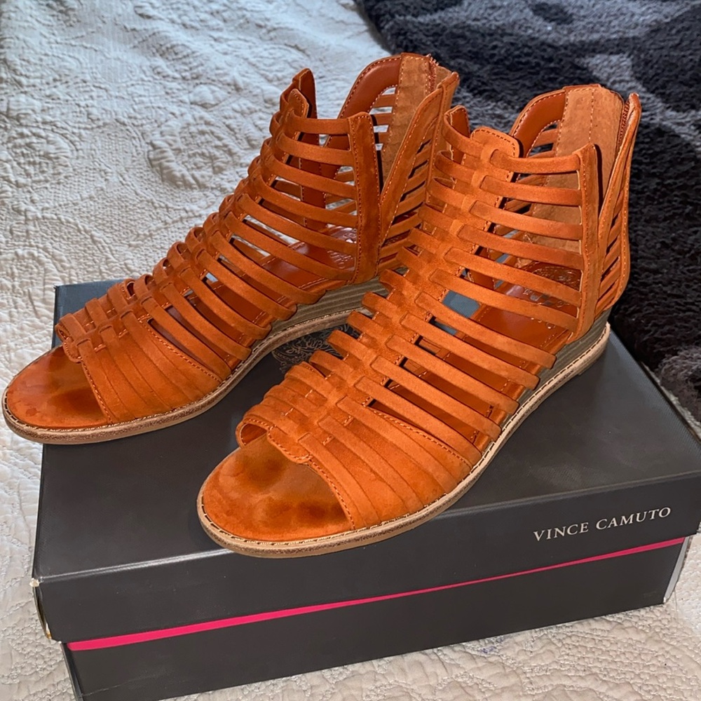 Vince Camuto Revey Wedge Gladiator Sandals